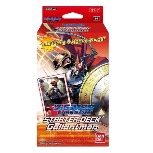 JCC - Starter Deck - Gallantmon - Digimon Card Game
