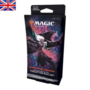 MTG – Draft Booster – Adventures in the Forgotten Realms – (1 pack de 3 boosters) – EN