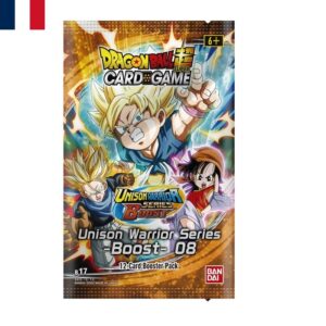 JCC – Booster sous blister – « Unison Warrior Serie 08 » BT17 – Dragon Ball Super (FR) – (24 boosters)