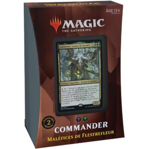 MTG – Commander Deck 40 – Maléfices de Flestrefleur – FR – Boîte abîmée