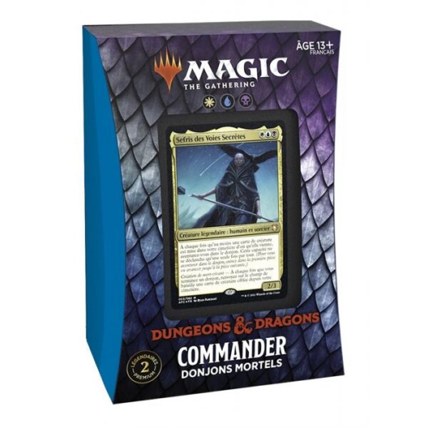 MTG - Commander Deck 40 AFR SD3 -  DONJONS MORTELS - Adventures in the Forgotten Realms - FR