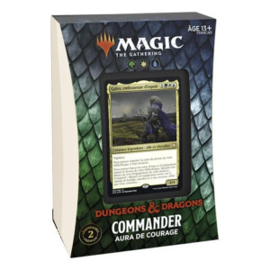 MTG – Commander Deck 40 AFR SD4 – AURA DE COURAGE – Adventures in the Forgotten Realms – FR