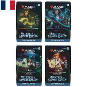 MTG – Commander Deck Set – Meurtres au Manoir Karlov – FR