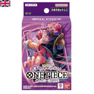 JCC – Starter Deck – ST-18 – Purple Monkey.D.Luffy – One Piece (EN)