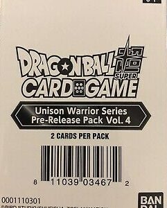 JCC – Matériel de jeu organisé – Buy a Box Pack S04 Unison Warrior 4 – Dragon Ball Super (Fr)