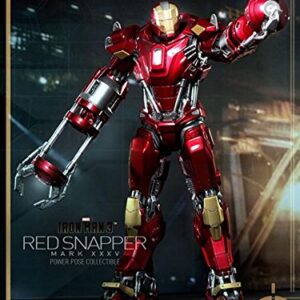 Iron Man 3 – Hot Toys Red Snapper Mk. XXXV – Armor Power Pose Serie