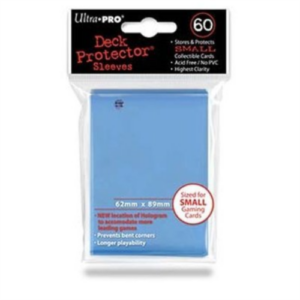 Protèges Cartes 60 pièces – Bleu Clair – Small