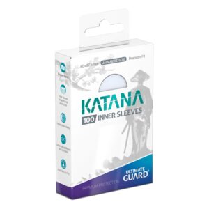 Protèges Cartes 100 pièces – Katana – Inner Sleeves – Japanese – Transparent