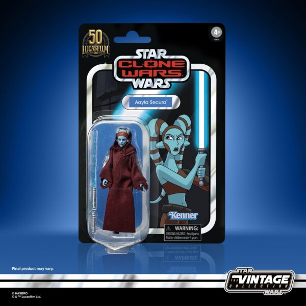 Figurine - Aayla Secura - Vintage - Star Wars : Clone Wars