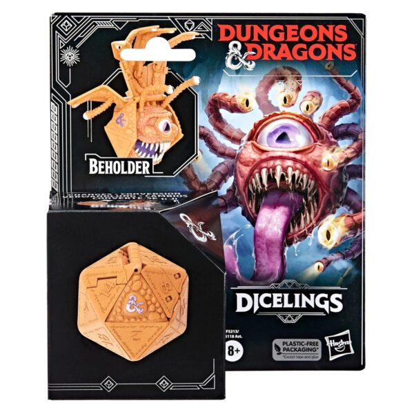 Monstre-dé Dicelings - Tyrannœil Orange - Donjons et Dragons
